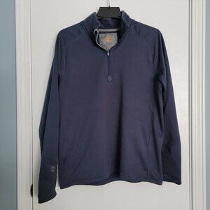 Timberland Men's Navy Blue 1/4 Zip Pullover Size L